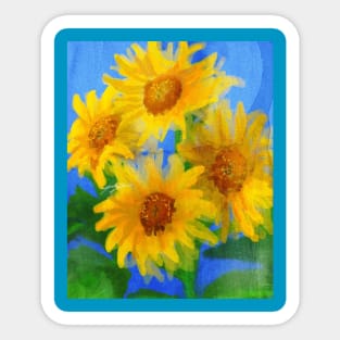 Sun Flower Sticker